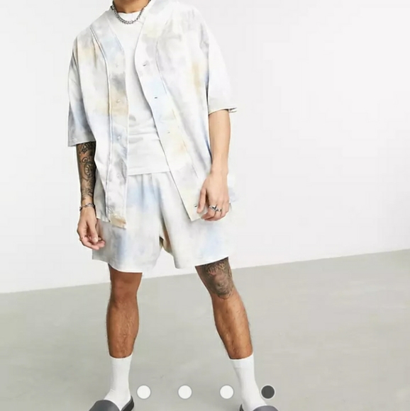 ASOS Other - ASOS oversized baseball t-shirt in earthy tie dye